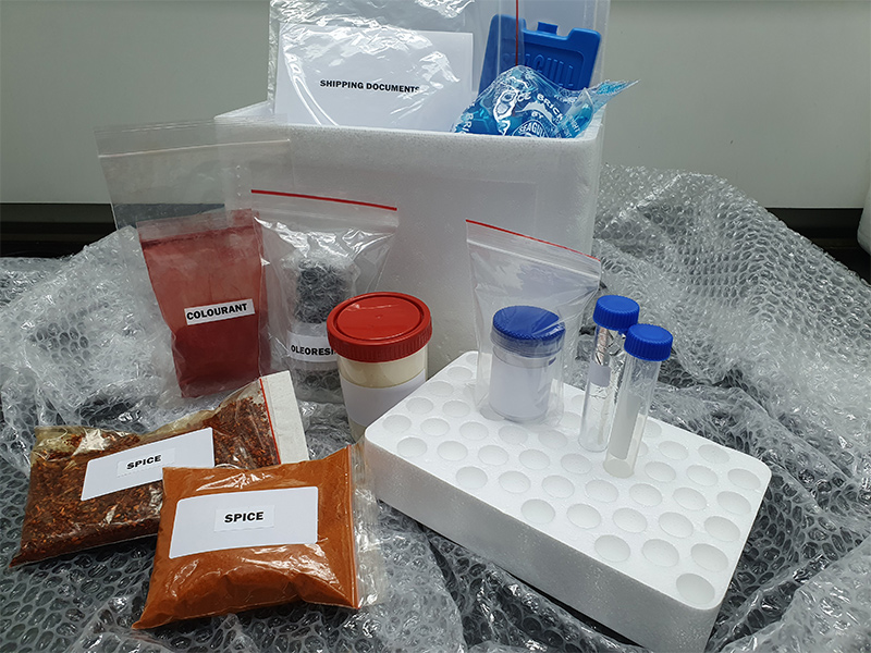 Example of Sample Packaging